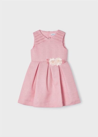 MAYORAL Φόρεμα με απλικέ λουλούδι κορίτσι Ροζ 23-03914-076