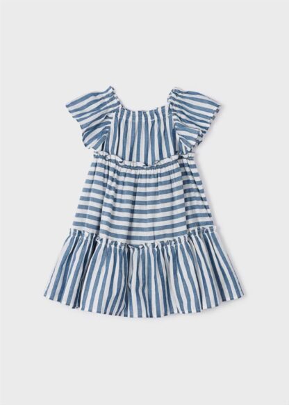 MAYORAL Φόρεμα σταμπωτό από βαμβάκι κορίτσι Γαλάζιο 23-03928-024
