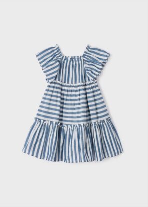 MAYORAL Φόρεμα σταμπωτό από βαμβάκι κορίτσι Γαλάζιο 23-03928-024