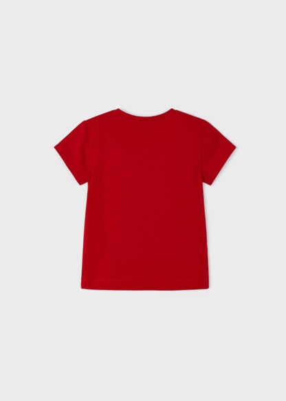MAYORAL Μπλούζα κοντομάνικη βασική Κόκκινο 23-00174-060