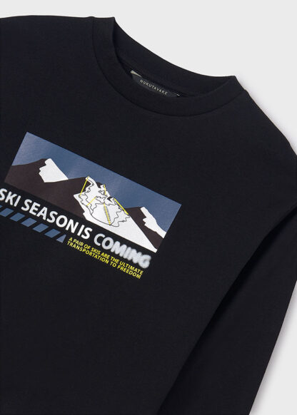 Μπλούζα μακρυμάνικη "ski season"