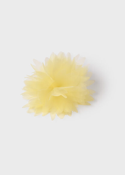 Τσιμπιδάκι λουλούδι οργάντζα